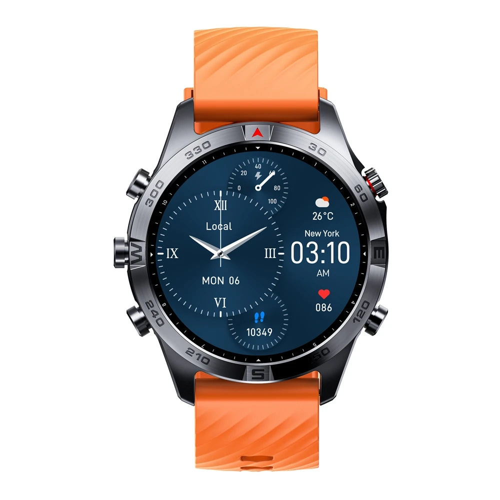 SUNROAD GPS Sports Watch Outdoor Glonass Map Navigation Tracker Altimeter Compass Heart Rate Monitor 50M Waterproof Wristwatch