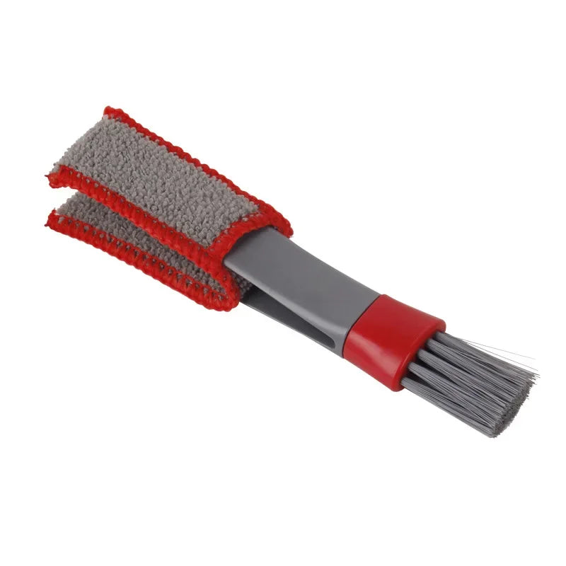 2Pcs Car Interior Cleaning Brush Detailing Brushes Car Air Vent Dashboard Blinds Keyboard Dust Removal Brush Auto Cleaning Tool