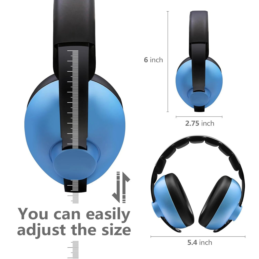 New Kids Ear Plugs Fit Travel Baby Sleeping Sound-isolating Headphones Baby Ears Protection Anti Noise Shield Earmuff