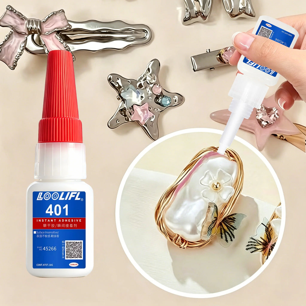 8-Pack Professional Welding High-Strength Oil-Based Glue - Universal Strong Quick-Drying Adhesive, Suitable for Resin, Ceramics, Metal, Glass, Liquid Glue Tool, with Precision Dispenser