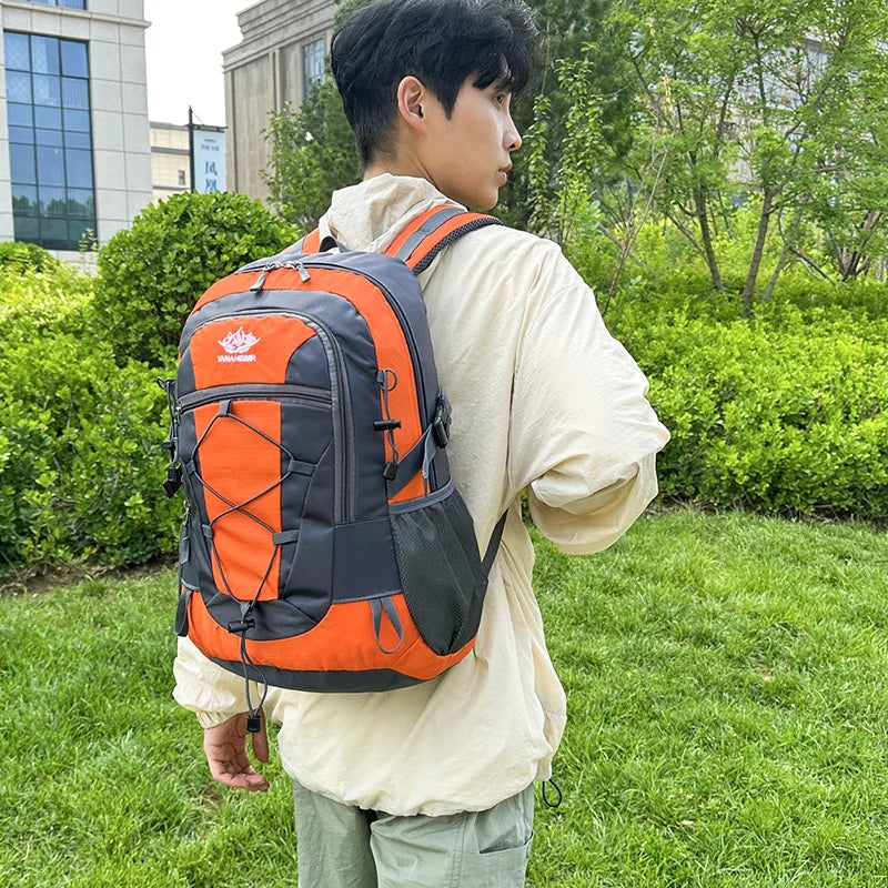 30L Lightweight Hiking Backpacks Waterproof Travel Shoulder Bags Outdoor Camping Cycling Fishing Climbing Backpack for Women Men