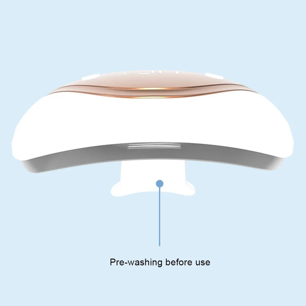 3 in 1 Red LED Lip Eye Care Device 45℃ Electric Suction Lip Plumper 4 Levels Anti Aging Mini Beauty Tool for Women