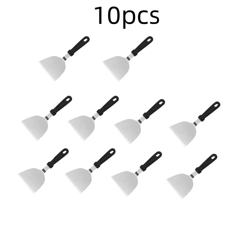 Stainless Steel Metal Griddle Spatula Hamburger Scraper Pancake Great for BBQ Grill