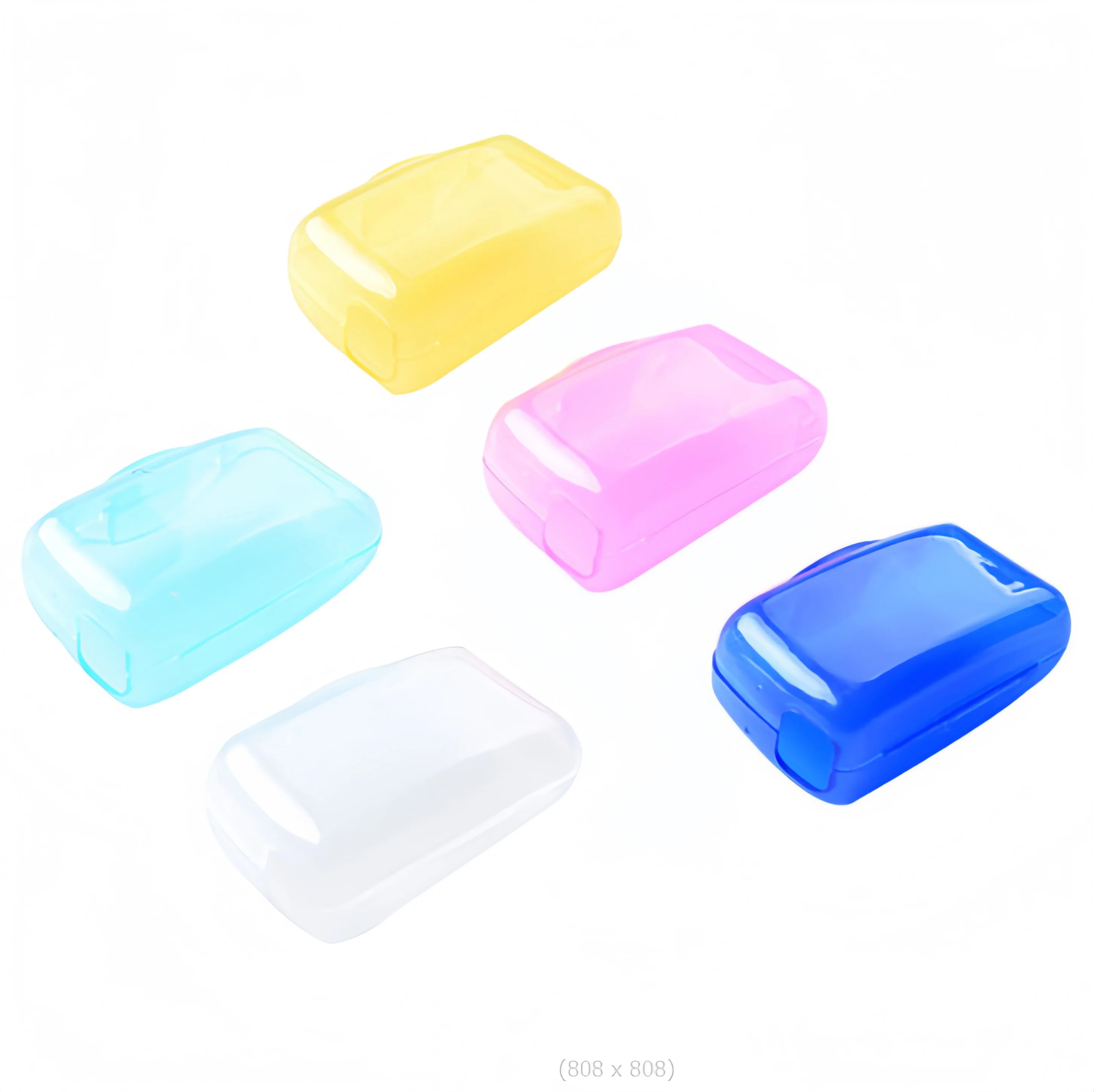 YS00269(1)-Household & Travel Toothbrush Storage Clip - Dustproof Protective Cap, Head Cover & Storage Case