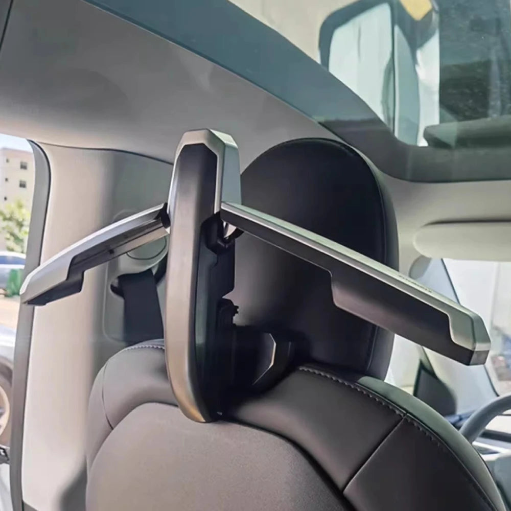 For Tesla Model 3 Model Y Car Coat Hanger Clothes Rack Suit Hook Shrankable