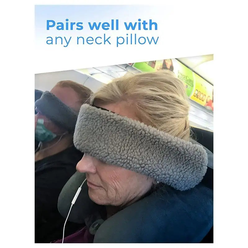 D9-Travel Pillow Alternative Adjustable Support Belt Compact And Comfortable Neck Support Belt For Airplane And Car