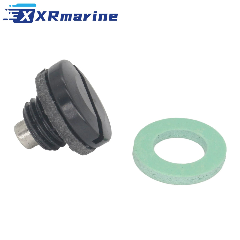 Lower Unit Drain Plug with Gasket 09168-10034 for Suzuki Marine DF 150 175 200 225 250 300 HP Outboard Motor 55128-93L00 18-4703