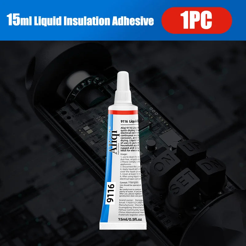 Waterproof Liquid Electrical Tape Rubber Insulating Cable Wire Coat Glue Insulation Adhesives Sealer Home Fix Line Glue