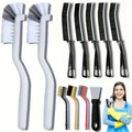 11pcs Multi-Purpose Cleaning Brush Set with Long Handles Portable Design for Tight Spaces, Ideal for Kitchen, Bathroom, Toilet