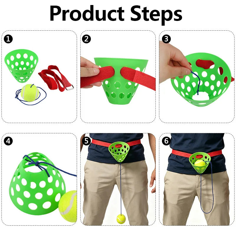 1/3 Set Swing Ball Game Multiplayer Interactive Party Game for Wedding New Year‘s Eve Bachelorette Party Outdoor Family Fun