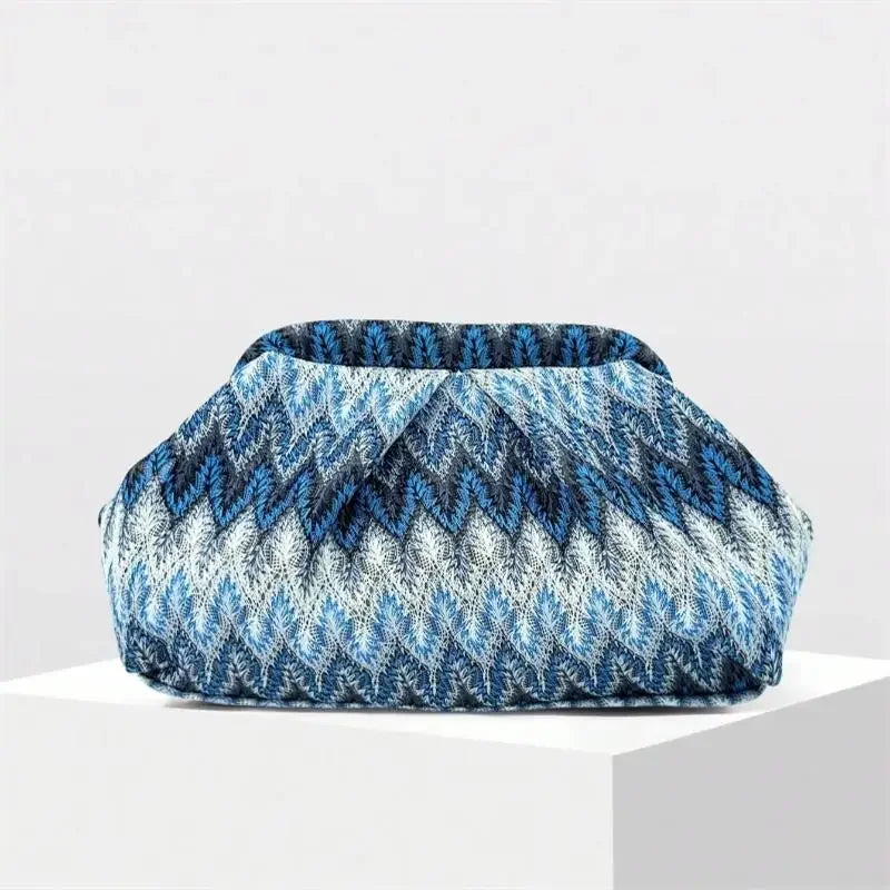 European American Retro Women Handbag Bohemian Ethnic Style Clutch Bag Fashion Elegant Exquisite Evening Bag Wedding Party Bag