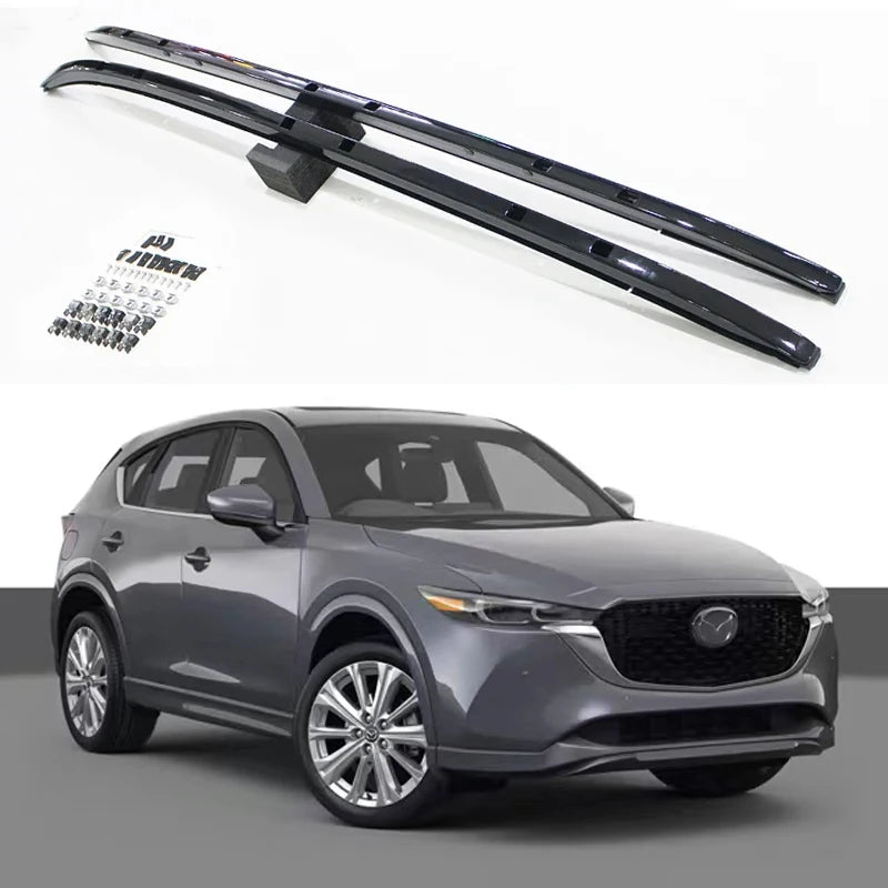 Aluminum Alloy Car Roof Rack Cross bar For Mazda CX-5 CX5 2016-2025 Rails Bar Luggage Carrier Bars top Racks Rail Boxes