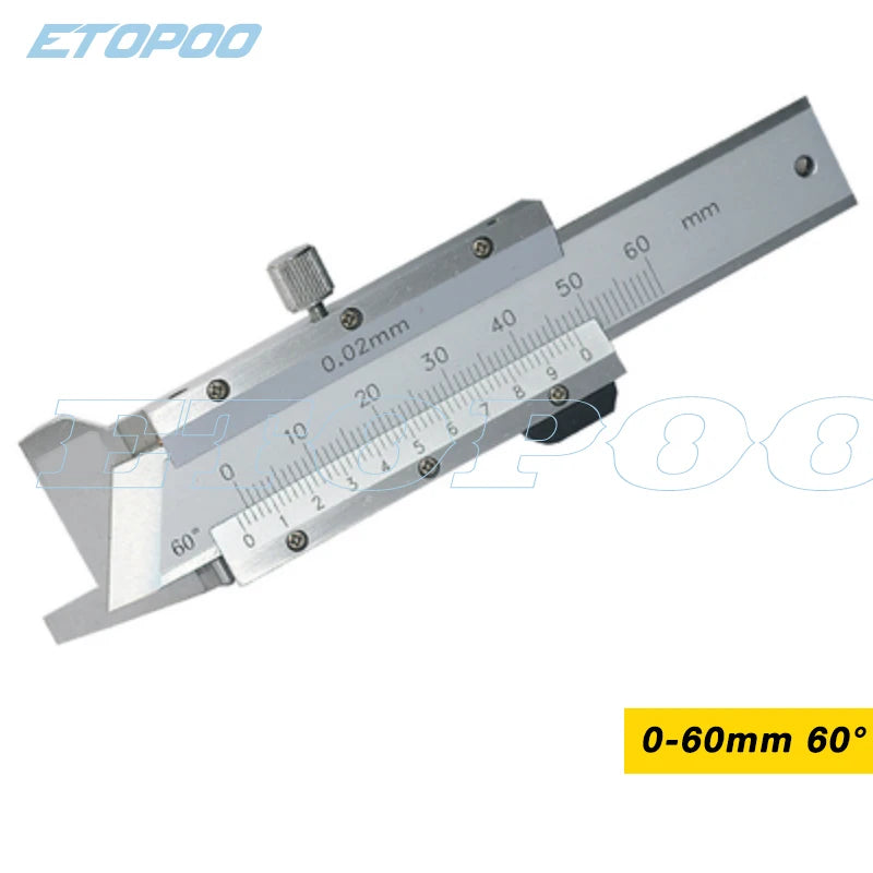 15 30 45 60 Degree Digital Chamfer Gauge Stainless Steel Chamfering Calipers Vernier Caliper Chamver Vernier Caliper