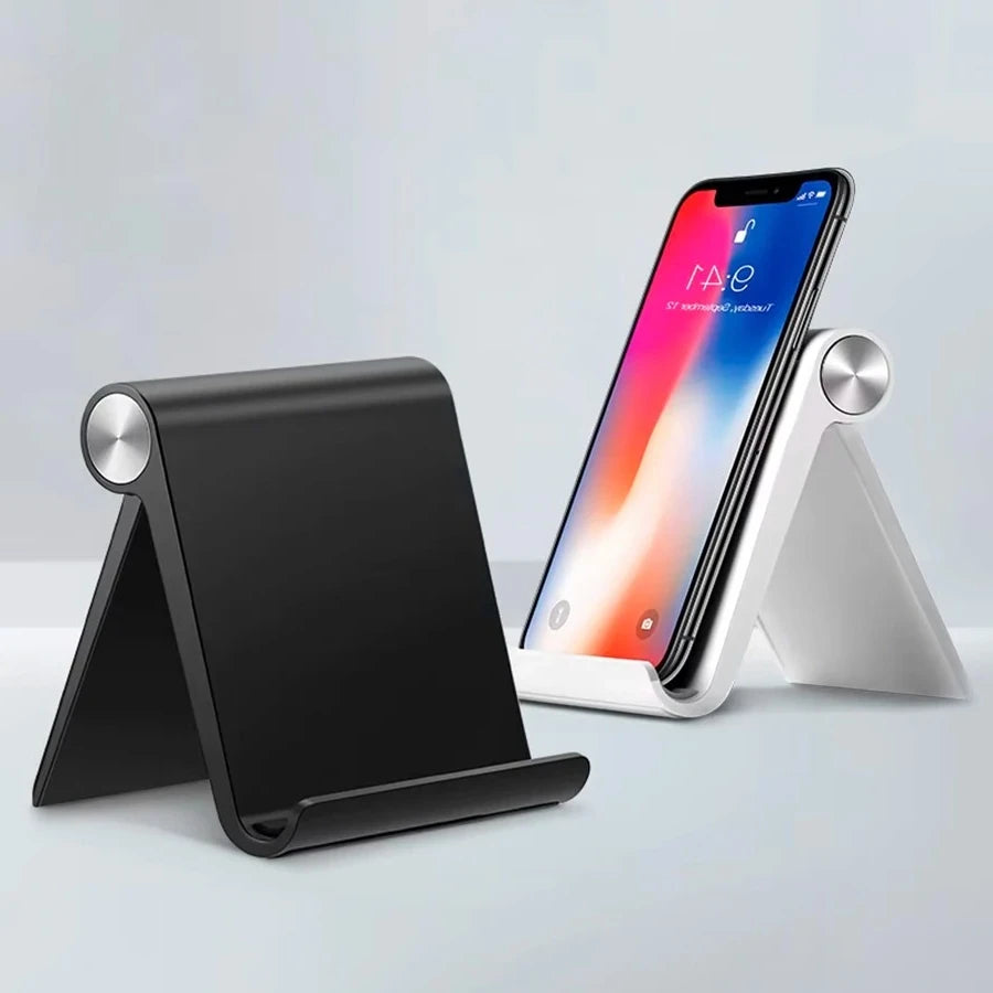 Adjustable Phone Holder Stand Portable Foldable Desktop Phone Support  Universal Cell Phone Stand for iPhone, Samsung