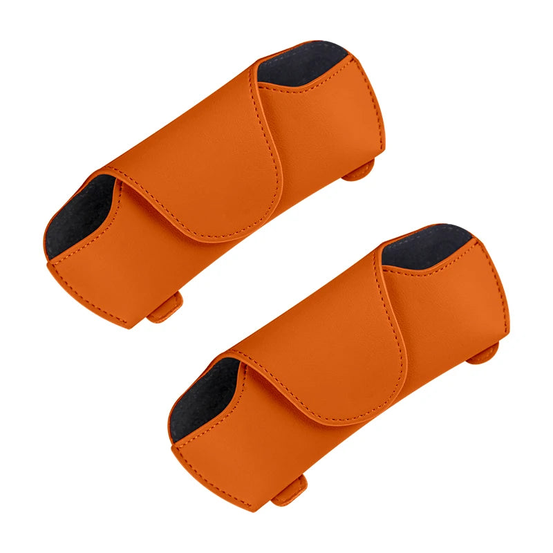 For Porsche Macan Cayenne Panamera Cayman Boxster 911 Taycan Car Sunglasses Clip Glasses Box Auto Interior Accessories