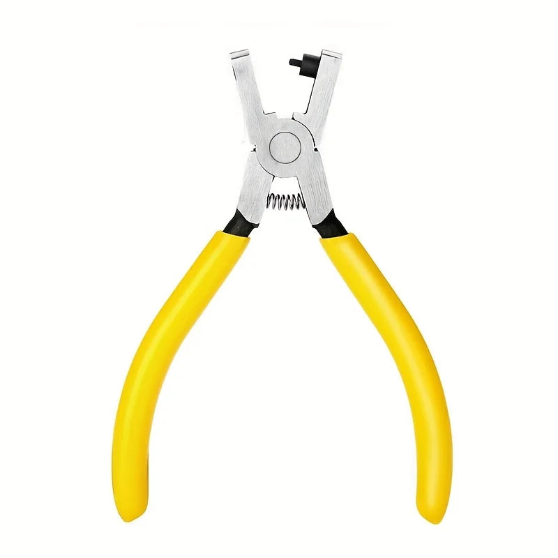 A universal hand strap watch with puncher, punching tool hole pliers 2.0mm, ideal for gift giving