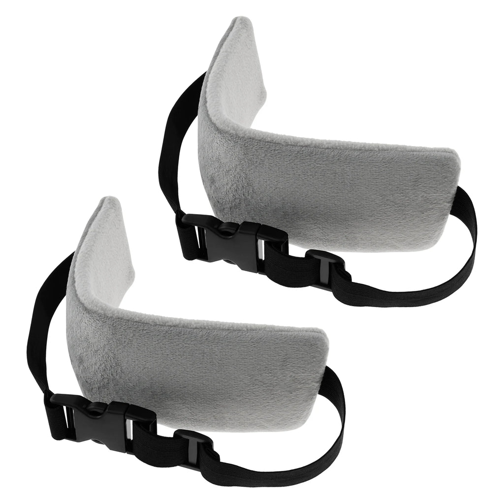 2Pcs Travel Pillow Neck Pillow Alternative Adjustable Head Support Strap Comfortable Airplane Head Straps for Airplanes and Cars