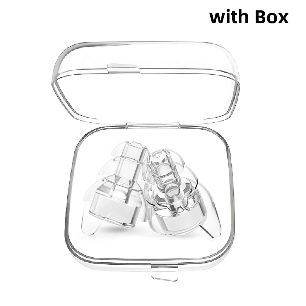 High Fidelity Concert Earplugs for Concerts Musicians，Earplugs for Noise Reduction，Ear Protection for Music Festivals