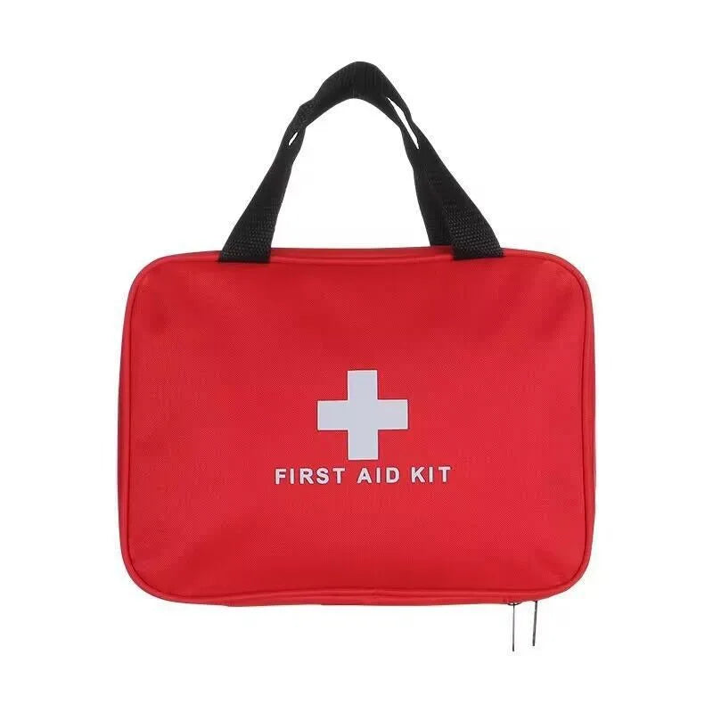 Large Portable First Aid Kit, Handheld Outdoor Emergency Storage Bag, Durable Carry Medical Organizer for Camping Travel Hiking