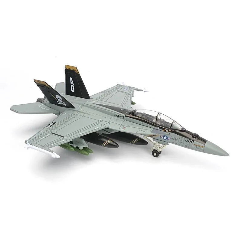 Creative Military Diecast DIY Assemble 1:72 Scale F18 Fighter F-18 Airplane Model Aircraft Model Toy Plane For Boy Educational C