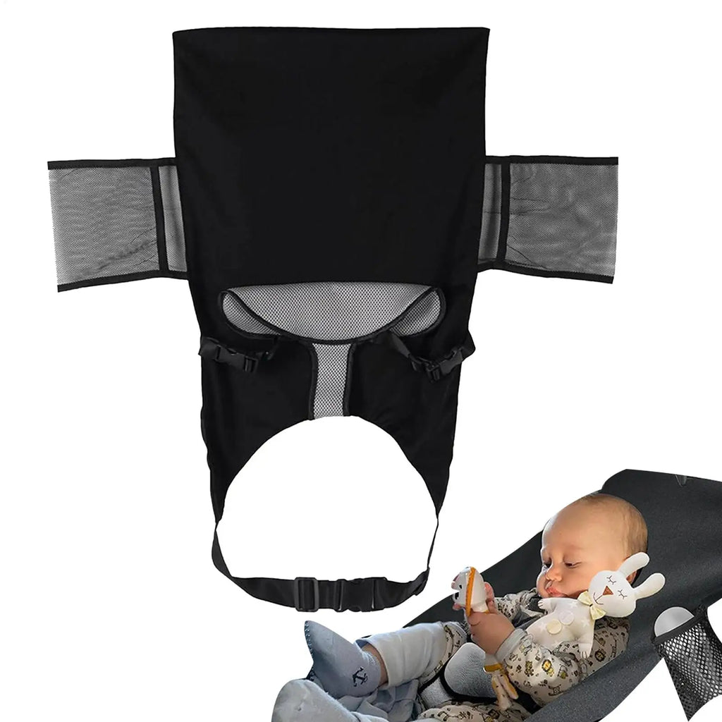 Travel Airplane Bed For Baby Pedals Bed Kids Airplane Seat Extender With Side Pocket Portable Foot Rest Hammock Car Sleep Crib