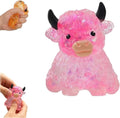 Cute Cow Squishy Fidget Toy Soft Cow Toy Small Cute Animal Anti Stress Decompressions Vent Squeeze Toy
