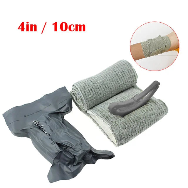 Israeli Bandage Trauma Kit Emergency Compression Bandage Tourniquet Medical Dressing Sterile Roll Bandage Trauma First Aid Hot