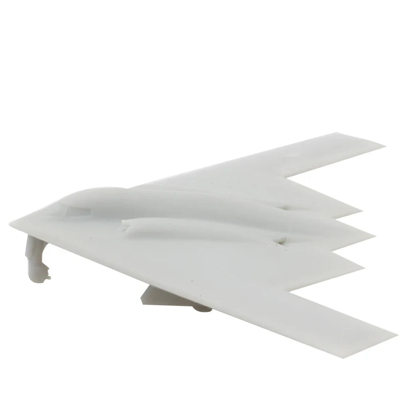 2PCS 1/700 400 350 Scale B-2 Stealth Bomber Mould Strategic Plane Parts Uncolored Bombardment Aircraft Toys for DIY Model