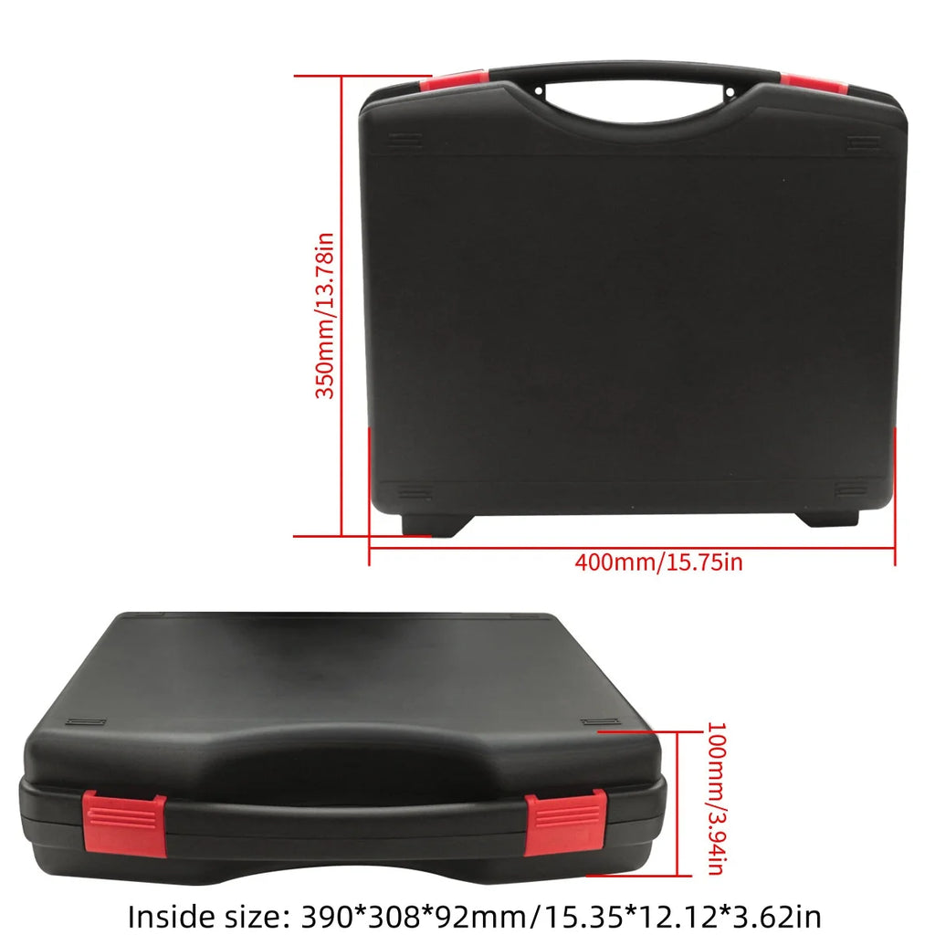 1PC Multifunctional Hardware ToolBox Lightweight Portable Plastic Instrument Case Notebook Protective Storage Box Outdoor Case