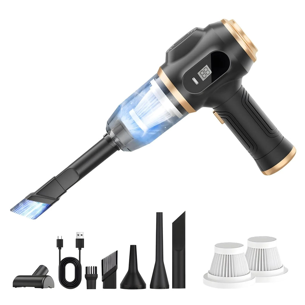 Mini Car Vacuum Cleaner Portable Cordless Handheld Cleaner for Home Appliance Powerful Cleaning Machine Car Cleaner for Keyboard
