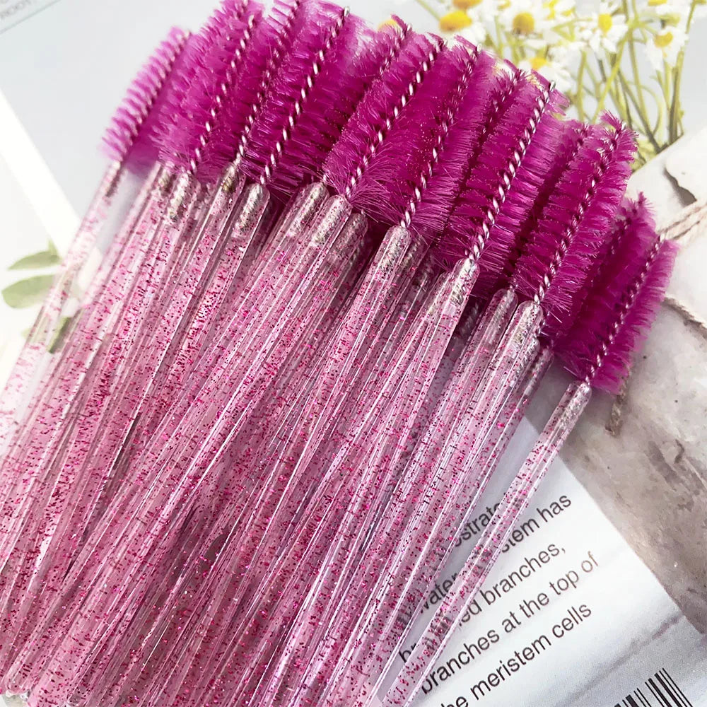 100Pcs Eyelash Brushes Disposable Eyelashes Extension Brush Makeup Tool For Mascara Wands Applicator Spoolers Tools Wholesaler