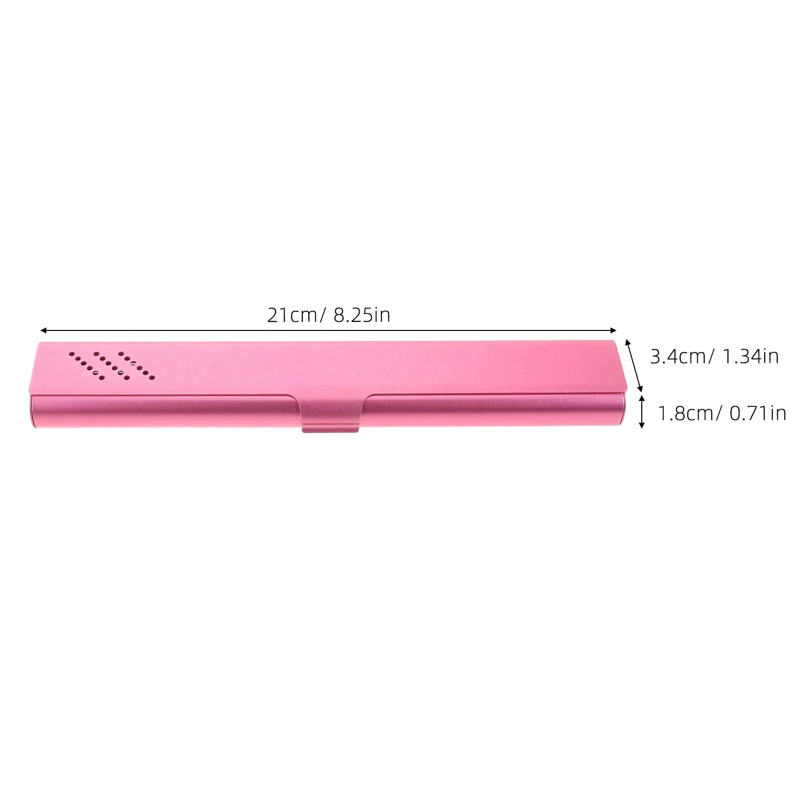 Aluminum Toothbrush Case Silver Portable Travel Toothbrush Holder Manual Tooth Brush Container Camping School Dustproof