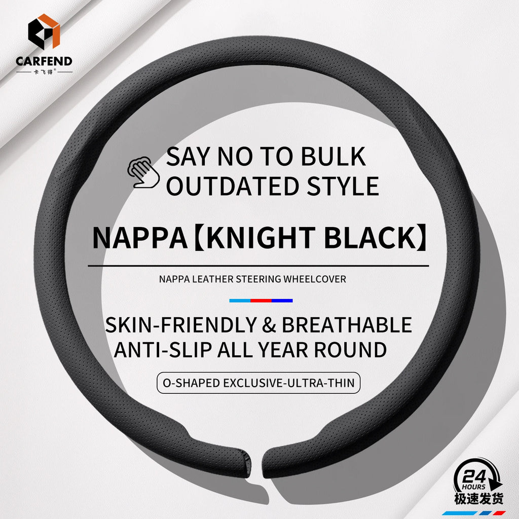 Car Steering Wheel Cover Anti-Slip Sweat-Absorbent Ultra-Thin 2026 New Style Breathable All-Season Universal for Men & Women