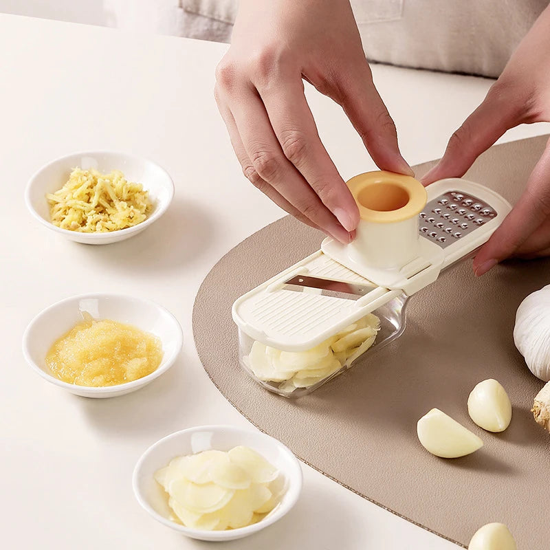 Garlic Grinder Food Mini Garlic Chopper Processor Food Processor Tool Press Grinder For Spices Cooking Restaurant Home Outdoor