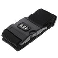 2M Rainbow Password Lock Packing Luggage Bag With Luggage Strap 3 Digits Password Lock Buckle Strap Baggage Belts