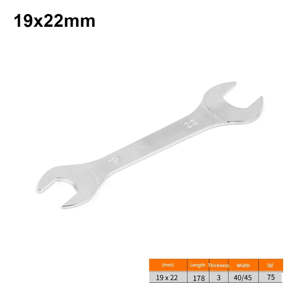 New 1Pcs 3mm Ultra-thin Thin Open End Wrench Hi-Spec Steel Flat Wrench Tool 6-32mm Multi-Function Double-end Fixed Spanner