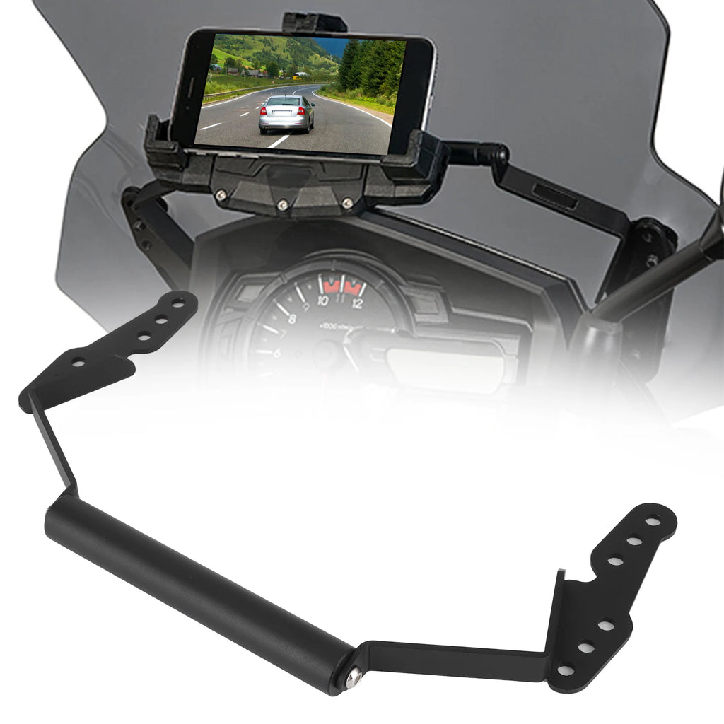 Motorcycle Navigation Bracket GPS Phone Holder Fit for V‑Strom DL1000 2014‑2019 Windscreen Mount Bracket
