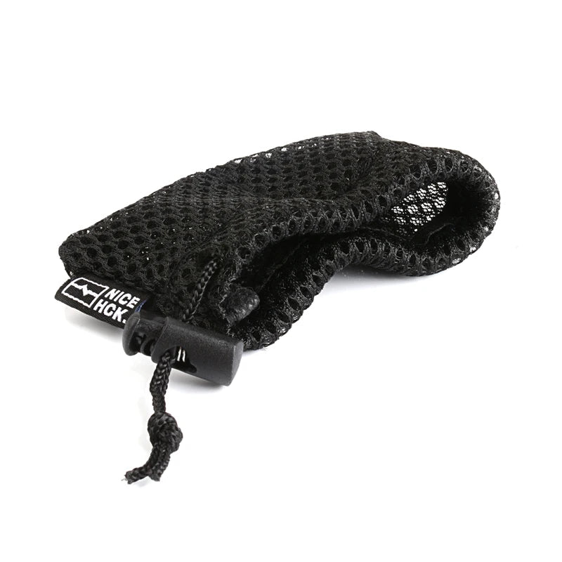 NICEHCK Black HIFI Earphone Mesh Carrying Bag Earbud Protection Pouch Rub Resistance USB Cable Elastic Organizer Accessories