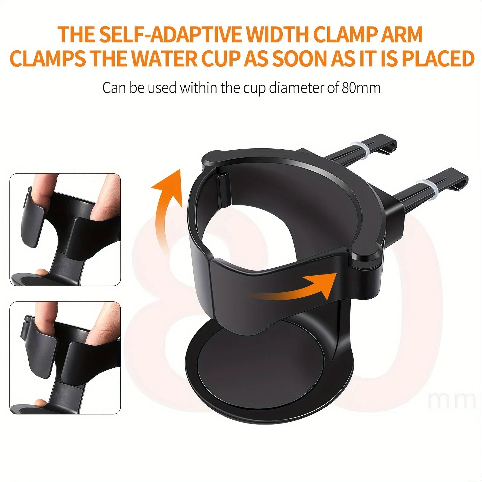 Car Cup Holder - Keep Drinks Securely in Place While You Drive!
