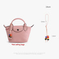 Bag Strap For Longchamp Mini Bag Leather Replacement Crossbody Shoulder Strap Without Punching Modification Bag Accessories