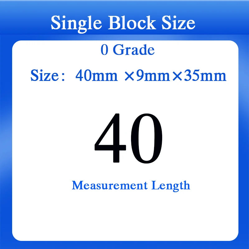1pc,0.5mm-100mm Length,High Speed Steel Block Gauge,0 Grade,Tools for Micrometer and Caliper Inspection,Custom Gauge Available