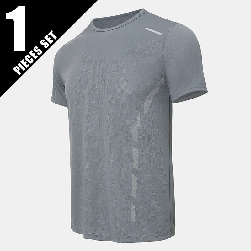 6/1-Piece Men's Short Sleeved Youth Printed Top For Spring And Autumn Sports Breathable And Comfortable Home Fashion T-shirt