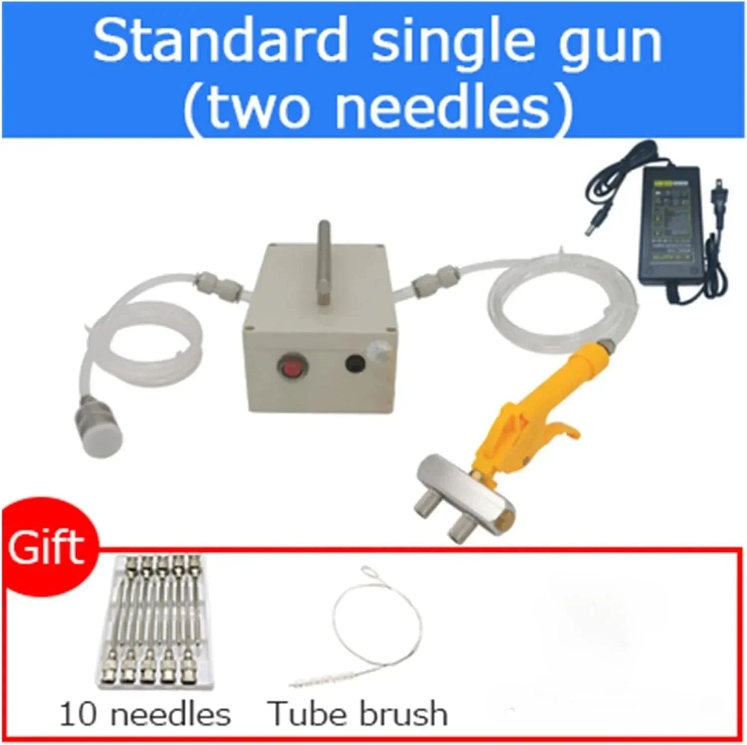 65W Electric Saline Injection Pump Meat Pickling Machine Meat Marinated Syringe Household  Meat Processor