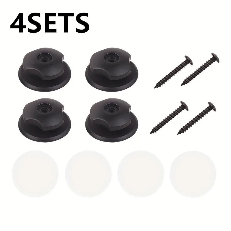 4 Pieces of Luggage Net Trunk Car Specific Hooks 3 Installation Methods Car Modification Hooks Practical Tools