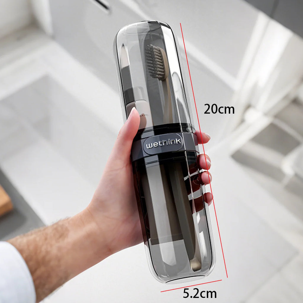 Portable Toothpaste Toothbrush Protect Holder Case Travel Camping Storage Box Protect Toothbrush Toothpaste from Dirt and Damage