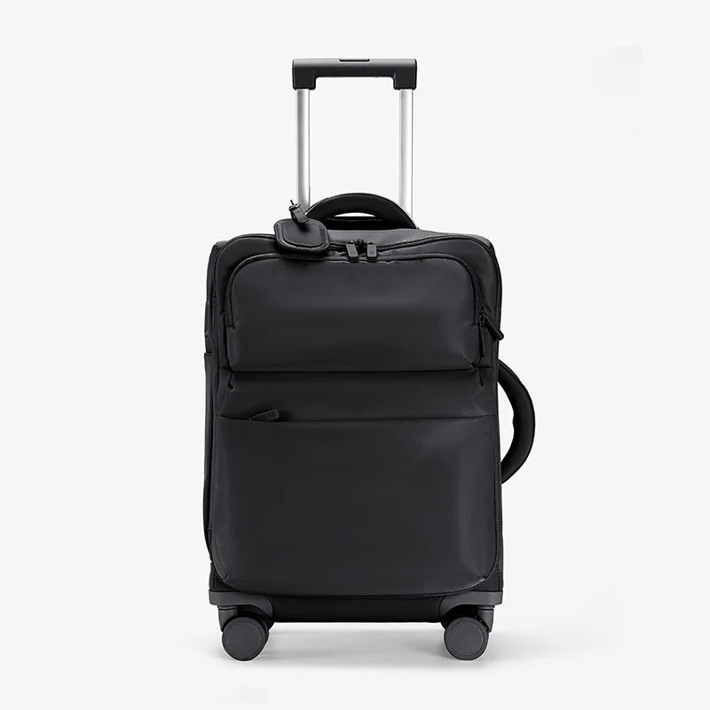 Luggage trolley case, women's 2025 new boarding box, 20 inch ultra light cloth luggage, password travel box, universal wheel