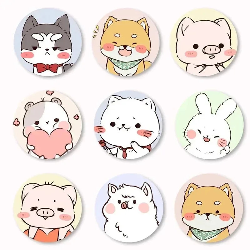 50-300Pcs Cartoon Animal Pattern Band Aid Hemostasis Adhesive Bandages First Emergency Kit Wound Plaster Patches For Kids