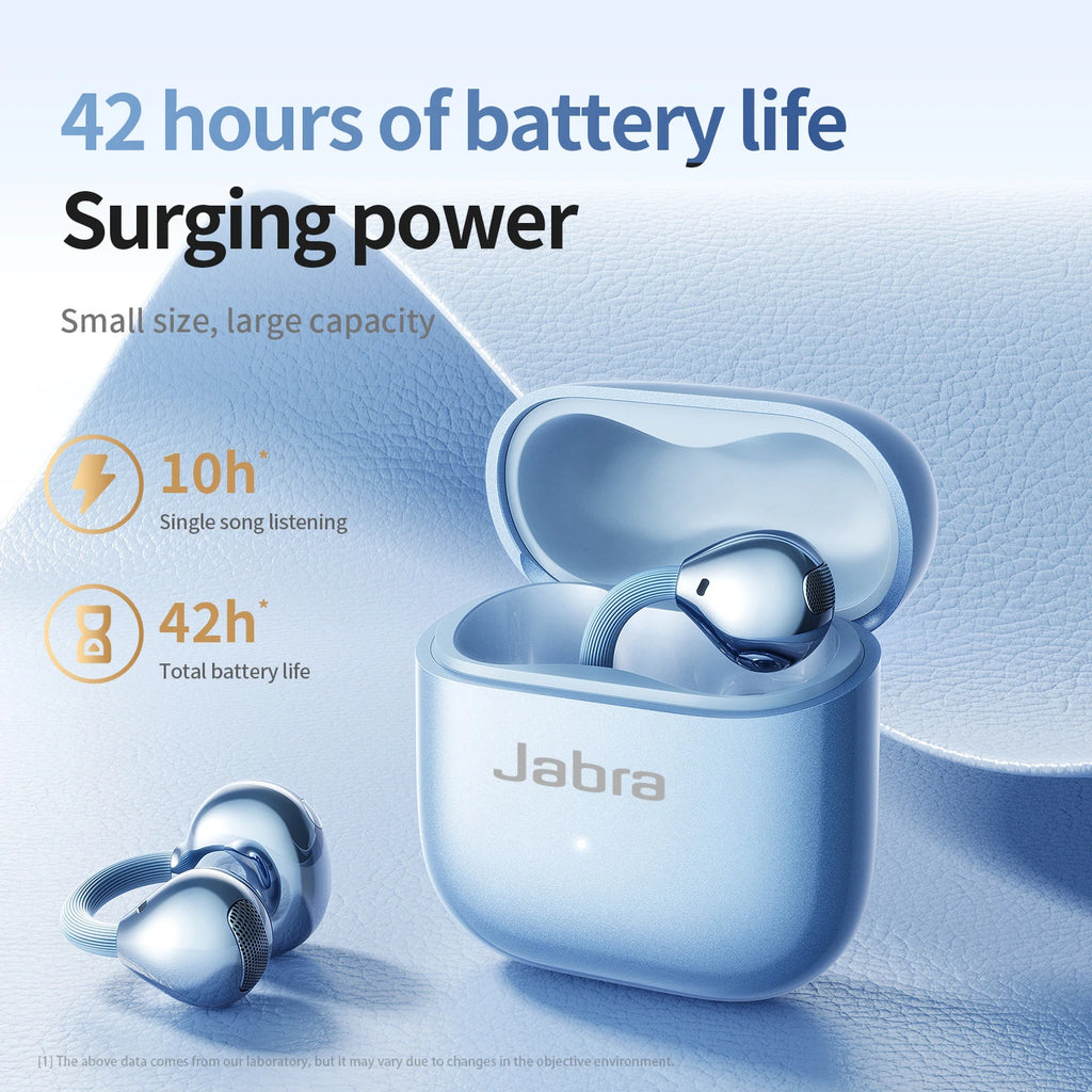 Jabra M169 Wireless Bluetooth 6.0 Headset Long Battery Life Sports Ear Clip Earphones HIFI Stereo Noise Cancelling Headphones