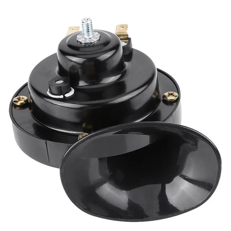 12V Super Loud Car 300DB Dual Tone Snail Electric Air Horn Siren Motorcycle T UK General Motors motorcycle exterior accessories