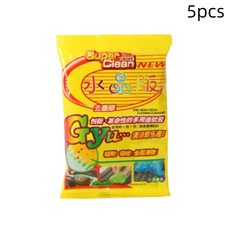 5/10Pcs 2026 New Clean Gel Highly Sticky Stretch Freely Reusable Cleaning Mud Car Detail Dust Removal Keyboard Cleaning Tool